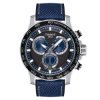 Reloj Tissot SuperSport Chrono cronógrafo azul y negro, T1256171705103.