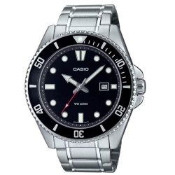 Reloj Casio Timeless de hombre con esfera negra, MDV-107D-1A1VEF.