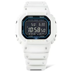 Reloj G-Shock modelo Origen blanco con esfera negra, DW-B5600SF-7ER.