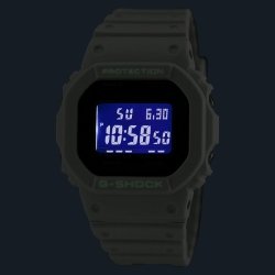 Reloj G-Shock modelo Origen blanco con esfera negra, DW-B5600SF-7ER.