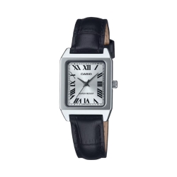 Reloj Casio Timeless de mujer rectangular y correa, LTP-B150L-7B1EF.