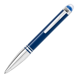 Bolígrafo Montblanc StarWalker Blue Planet Doué en resina azul y metal,132437.