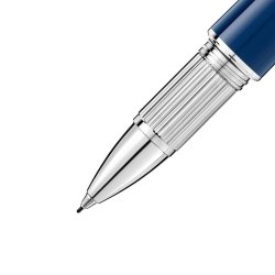 Fineliner Montblanc StarWalker Blue Planet Doué plateada y azul, 132435.