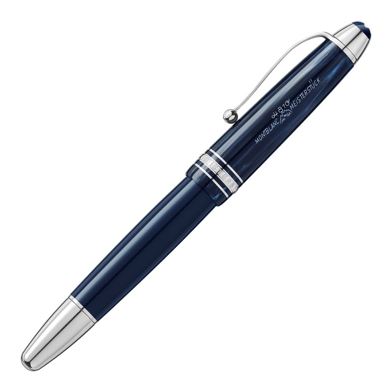 Pluma Montblanc Meisterstück LeGrand The Origin Blue plumín F, 131337.