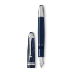 Pluma Montblanc Meisterstück LeGrand The Origin Blue plumín F, 131337.