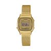 Reloj Casio Vintage dorado de mujer con correa de malla, LA670WEMY-9EF.