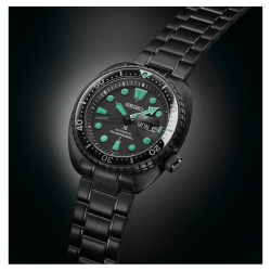 Reloj Seiko Prospex Tortuga Black Series automático 200 m, SRPK43K1.