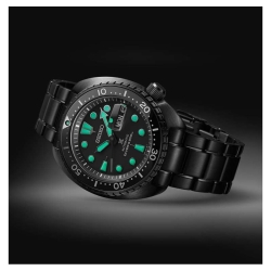 Reloj Seiko Prospex Tortuga Black Series automático 200 m, SRPK43K1.