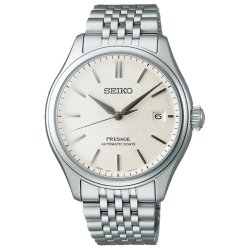 Reloj Seiko Presage automático de hombre con esfera beige, SPB463J1.