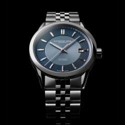 Reloj Raymond Weil Freelancer en acero y esfera azul, 2771-ST-50051.