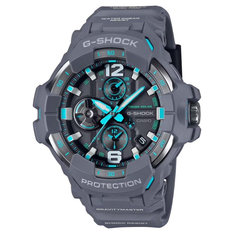 Reloj G-Shock Master Of G Gravitymaster solar en gris, GR-B300-8A2ER.