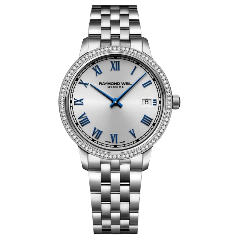 Reloj Raymond Weil Toccata de mujer con diamantes, 5385-STS-00653.