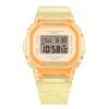 Reloj Casio Baby-G en resina transparente naranja BGD-565SJ-9ER.