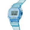 Reloj Casio Baby-G en resina transparente y esfera azul BGD-565SJ-2ER.