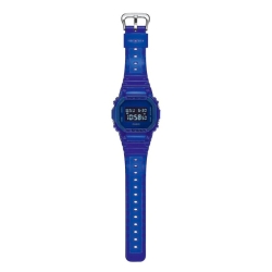 Reloj G-Shock Classics en resina semitransparente azul, DW-5600SB-2ER.