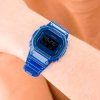Reloj G-Shock Classics en resina semitransparente azul, DW-5600SB-2ER.