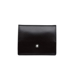 Monedero de piel negra Montblanc Meistertück de hombre ref. 14877.