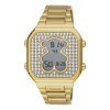 Reloj Tous D-Bear digital y dorado con circonitas, 3000130800.