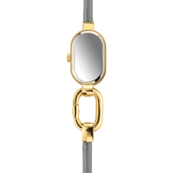 Reloj Tous Hold Oval en acero bicolor con malla redonda, 300131900.