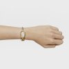 Reloj Tous Hold Oval en acero bicolor con malla redonda, 300131900.