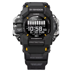 Reloj G-Shock Master Of G Rangeman solar en negro, GPR-H1000-1ER.