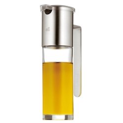 Aceitera con dosificador WMF en cristal y acero mate, 0619166030.