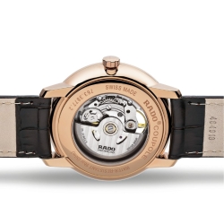 Reloj Rado Coupole Classic Open Heart automático rosé, R22895025.