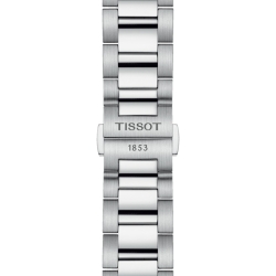 Reloj Tissot PR 100 Chronograph acero y esfera azul, T1504171104100.