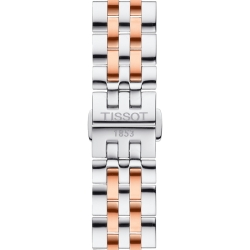 Reloj Tissot Tradition de mujer en acero bicolor rosé, T0632102203701.