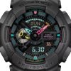 Reloj G-Shock negro con detalles flúor en esfera, GA-B2100MF-1AER.