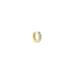 Aro suelto piercing de oreja en plata dorada de Luxenter, PIR024Y00.