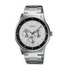 Reloj Casio multifunción plateado para hombres, MTF-303D-7AVEF.