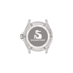 Reloj Tissot Seastar 1000 GMT 40 mm y correa silicona, T1208521705100.