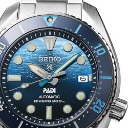 ⇨ Reloj Seiko Prospex Diver's PADI King Sumo esfera azul, SPB375J1.