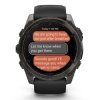 Reloj Garmin fēnix® 8 caja 51 mm Amoled zafiro y correa negra, 010-02905-21.
