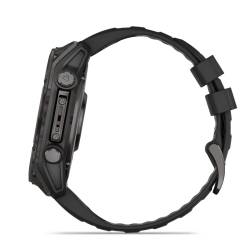 Reloj Garmin fēnix® 8 caja 51 mm Amoled zafiro y correa negra, 010-02905-21.