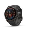 Reloj Garmin fēnix® 8 43 mm, Amoled zafiro, titanio DLC en negro, 010-02903-21.