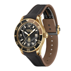 Reloj Montblanc 1858 Iced Sea Automatic con caja de bronce, 133300.