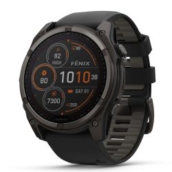 Reloj inteligente Garmin fēnix® 8 51 mm solar y zafiro correa amarilla, 010-02907-11.