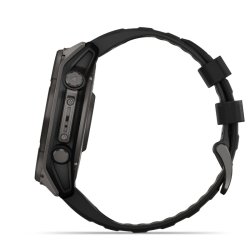 Reloj inteligente Garmin fēnix® 8 51 mm solar y zafiro correa amarilla, 010-02907-11.