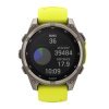 Reloj Garmin fēnix® 8 47 mm, solar, zafiro y correa amarilla, 010-02906-21.