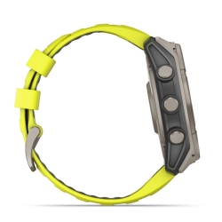 Reloj inteligente Garmin fēnix® 8 51 mm solar y zafiro correa amarilla, 010-02907-21.