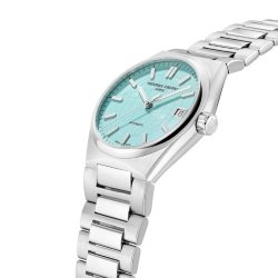 Reloj Federique Constant Highlife de mujer automático y esfera celeste, FC-303LB2NH6B.