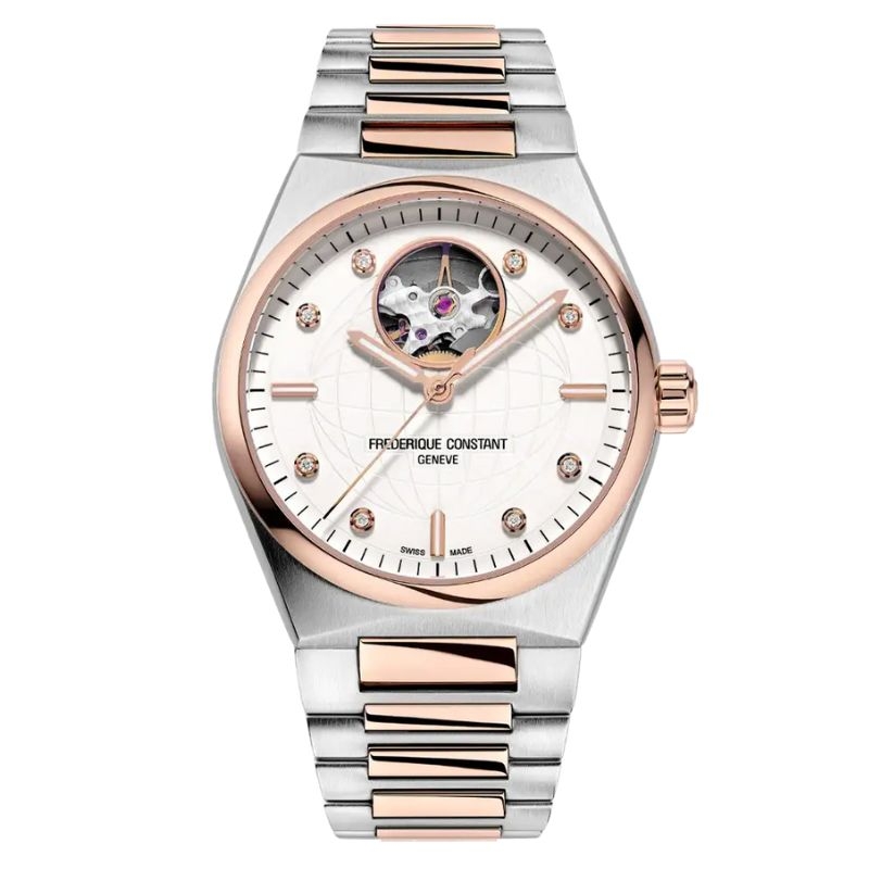 Reloj Frederique Constant Highlife Lady y Open Heart, FC-310VD2NH2B.