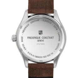 Reloj Frederique Constant Classics 40 mm y esfera gris, FC-220DGS5B6.