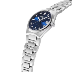 Reloj Frederique Constant Highlife Lady esfera azul y diamantes, FC-240ND2NH6B.