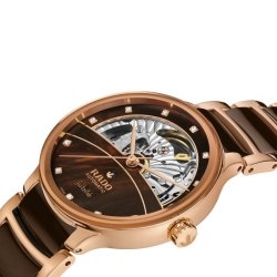 Reloj Rado Centrix Automatic Diamonds Open Heart 35 mm, R30029902.