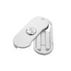 Set de cubiertos para viaje en estuche blanco Pedro Durán, 07500391.