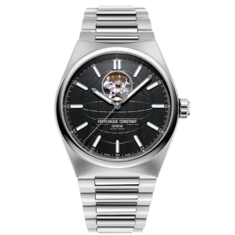 Reloj Frederique Constant Highlife Heart Beat Automatic esfera negra, FC-310B4NH6B.