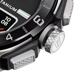 Reloj híbrido Festina Connected D caja de titanio y amarillo, F23000/A.
